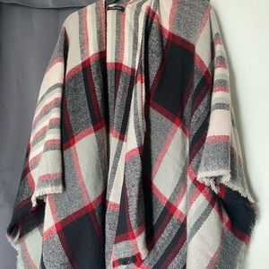 Plaid shawl
